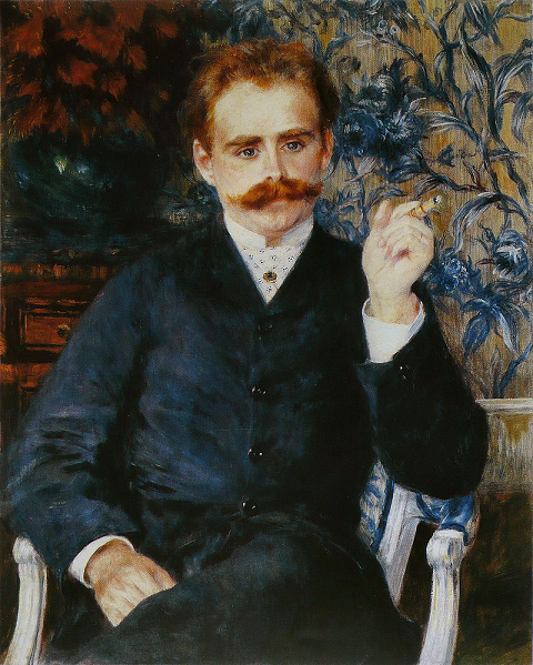 Albert Cahen d'Anvers - par Renoir (1881) - conservé au Getty Center